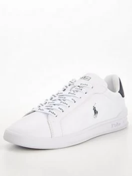 Polo Ralph Lauren Heritage Court Trainers - White, Size 9, Men