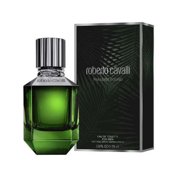 Roberto Cavalli Paradise Found Eau de Toilette For Him 75ml