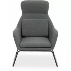 Stockholm Chair with Black Metal Frame - Premier Housewares