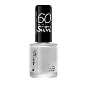 Rimmel Nail Polish 60 Second Silver Bullet 8ml