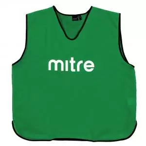 Mitre Training Bib Medium GreenBlack