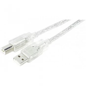 Usb 2.0 A To B Translucent Cable 5m