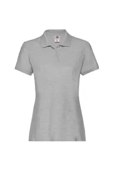 Premium Cotton Pique Lady Fit Polo Shirt