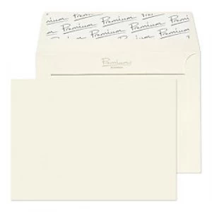 PREMIUM Laid Envelopes C6 Peel & Seal 114 x 162mm Plain 120 gsm High White Laid Pack of 500