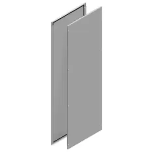 Schneider Electric Side Panel, Shielded, No, Grey, Steel