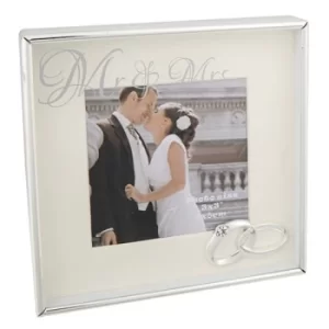 Mirror Message Frame 3x3 Mr & Mrs