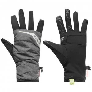 Karrimor Quilted Running Gloves Mens - Black