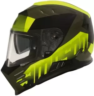 Simpson Venom Army Motorcycle Helmet, black-yellow, Size S, black-yellow, Size S