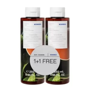 Korres Korres Mint Tea Body Cleanser 250ml 1+1