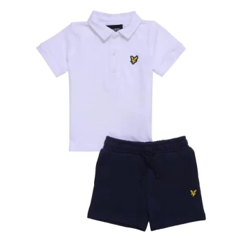 Lyle and Scott Lyle Polo/Short Set BB13 - Bright White