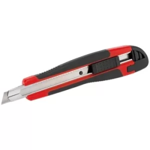 Draper Soft-Grip Retractable Trimming Knife, 9mm