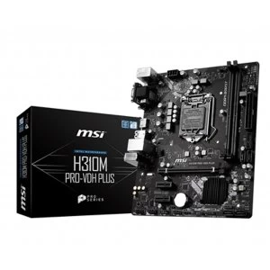 MSI H310M Pro VDH Plus Intel Socket LGA1151 H4 Motherboard