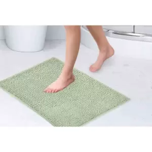 Crossland Grove Emma Barclay Noodle Non-slip Bath Mat 40 X 60Cm Sage Green