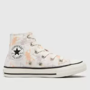 Converse Multi Hi Girls Junior Trainers