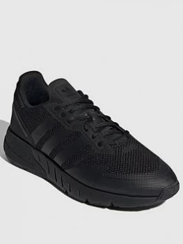 adidas Originals ZX 1K Boost - Black/White, Size 7, Men