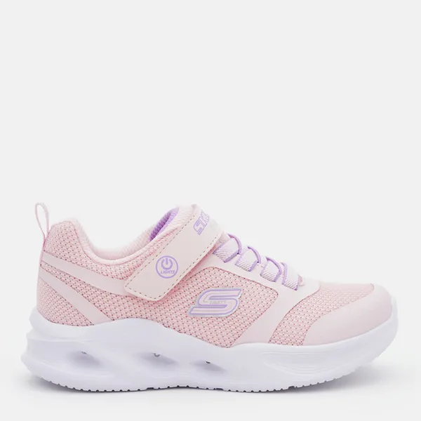 Skechers Girls Sola Glow Lightweight Trainers UK Size 13.5 (EU 33) Light Pink SKE2213-LTPK-13.5