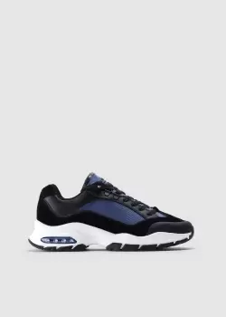 LMNTS Mens Eiger Trainers In Blue/Black