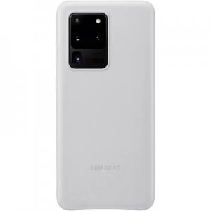 Samsung Leather Cover Cover Samsung Galaxy S20 Ultra 5G Grey