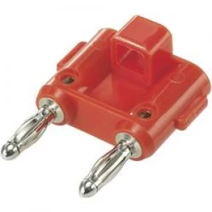 Connector Red Pin diameter 4mm Dot pitch 19mm SCI