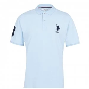 US Polo Assn Slim Fit Pique Polo Shirt - Omphalodes