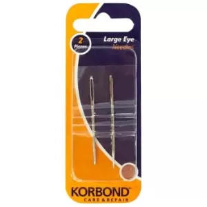 Korbond Large Eye Needles Set of 2