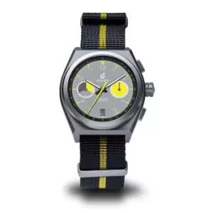 BOLDR Venture Rally III Wells Junior Black Nylon Strap Wristwatch