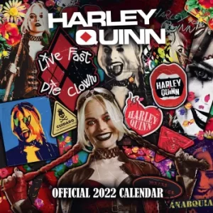 Harley Quinn 2022 Wall Calendar Wall Calendar multicolour