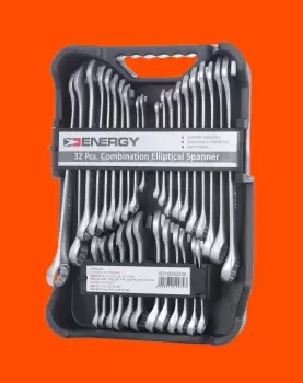 ENERGY Spanner Set, ring / open ended Number of tools: 32 NE01000SK32CIM