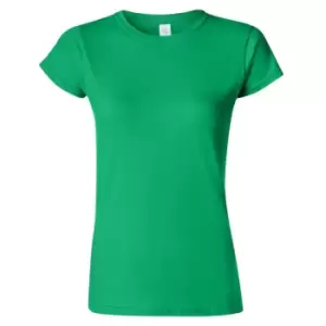 Gildan Ladies Soft Style Short Sleeve T-Shirt (S) (Irish Green)