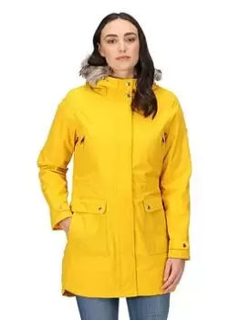 Regatta Sabinka Waterproof Insulated Jacket, Mustard, Size 8, Women