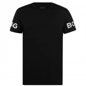 Bjorn Borg Sleeve Logo T Shirt - Black 90651