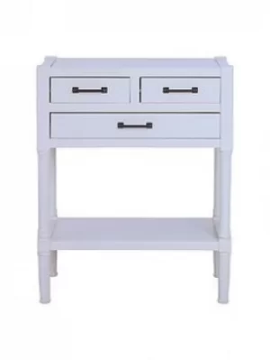 Premier Housewares Heritage 3 Drawer Console Table