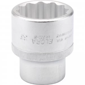 Elora 3/4" Drive Bi Hexagon Socket Metric 3/4" 36mm