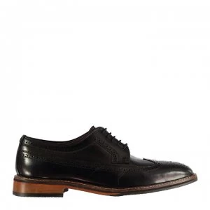 Firetrap Blackseal Hampshire Brogue Shoes - Black