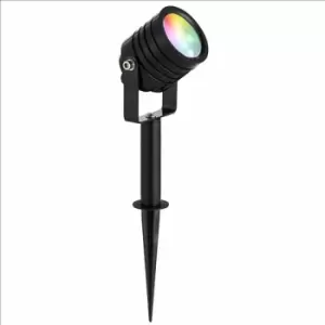 Loops - Smart WiFi Adjustable Ground Spike Spotlight - 2.5W rgb LED - Aluminium Alloy