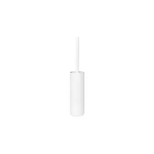 blomus WC-Burste MODO, Toilettenburste, Burste, Stahl Titanbeschichtet, Gummi, Kunststoff, White, 66265