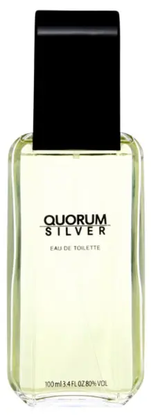 Antonio Puig Quorum Silver Eau de Toilette For Him 100ml