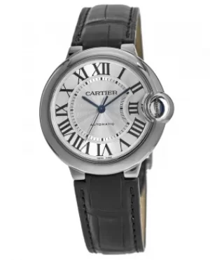 Cartier Ballon Bleu 36mm Automatic Midsize Womens Watch W69017Z4 W69017Z4