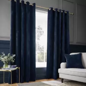 Selene Luxury Chenille Weighted Curtains