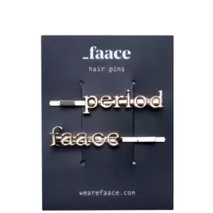 Faace Period Hair Clips