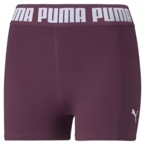 Puma Strong 3 Shorts Womens - Purple