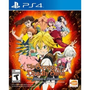 The Seven Deadly Sins Knights of Britannia PS4 Game