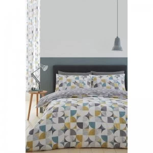 Retro Reversible Duvet Set