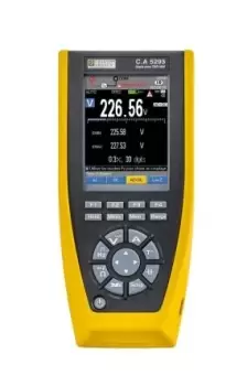 Chauvin Arnoux CA 5293-BT Handheld Color Graphical Multimeter