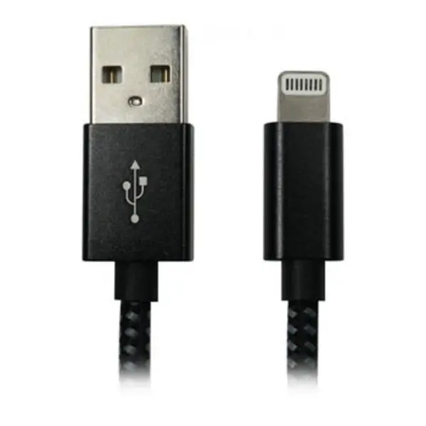 Cables Direct CDL 2M Black USB2.0 A - Lightning NLMOB-LT2MBDBK-2