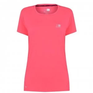 Karrimor X Racer T Shirt Ladies - Fluo Coral