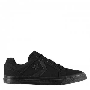 Converse Distrito Canvas Low Trainers - Black Mono