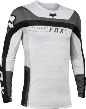 FOX Flexair Efekt Motocross Jersey, black-white, Size 2XL, black-white, Size 2XL