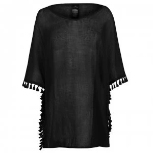 Dorina Cebu Tasselled Kaftan - BLACK V00