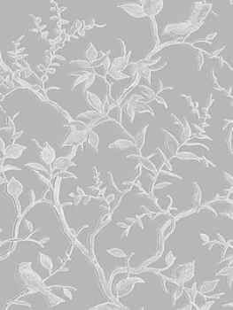 Superfresco Easy Laos Trail Wallpaper - Grey/Silver